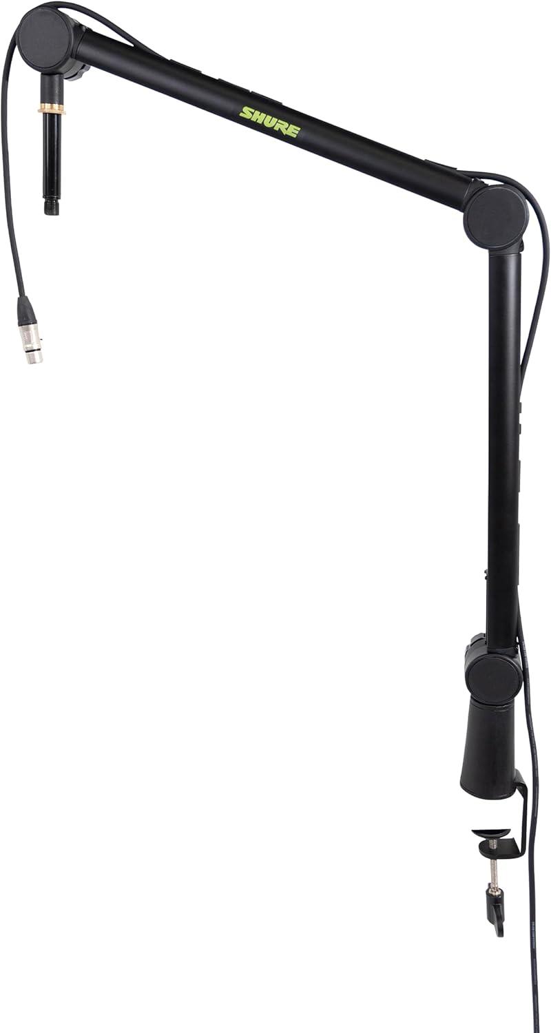 Shure Deluxe Articulating Desktop Mic Boom Stand with 360-Degree Rotation
