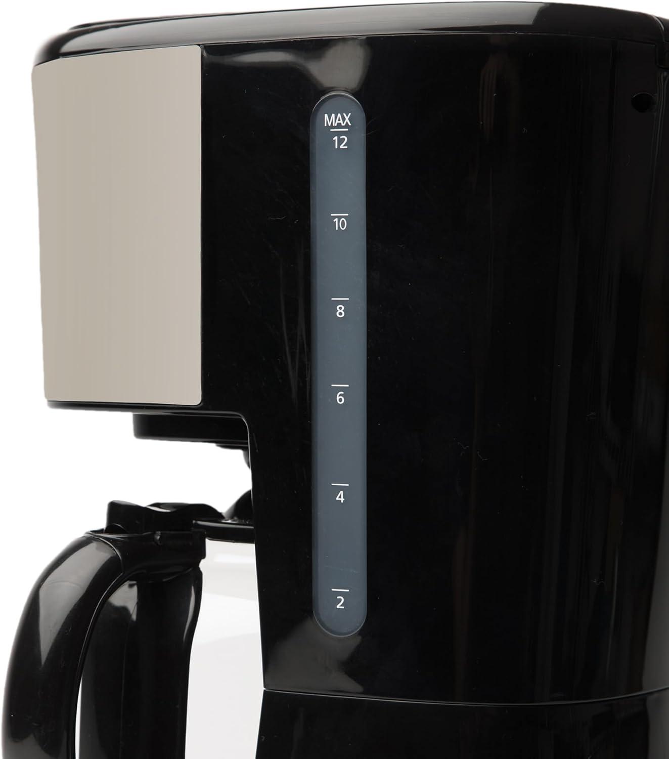 HADEN Putty Beige Programmable Drip Coffee Maker