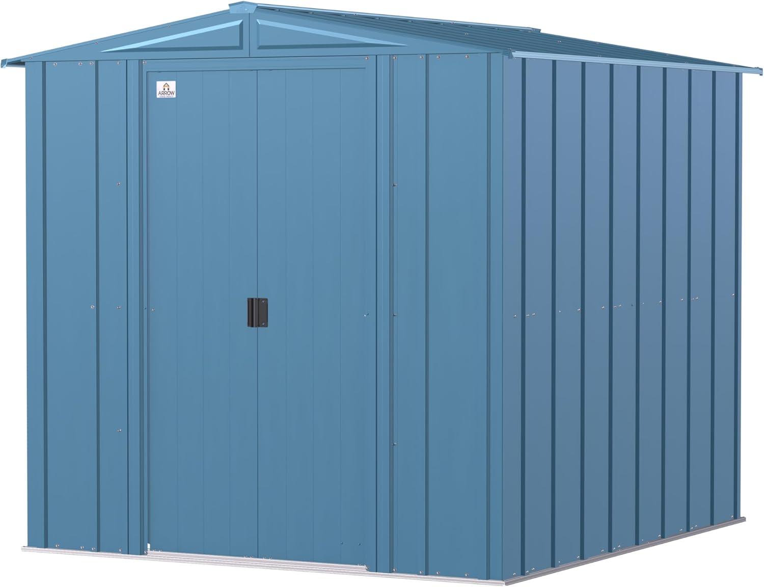 Arrow 6 ft. W x 7 ft. D Steel Vertical Storage Shed