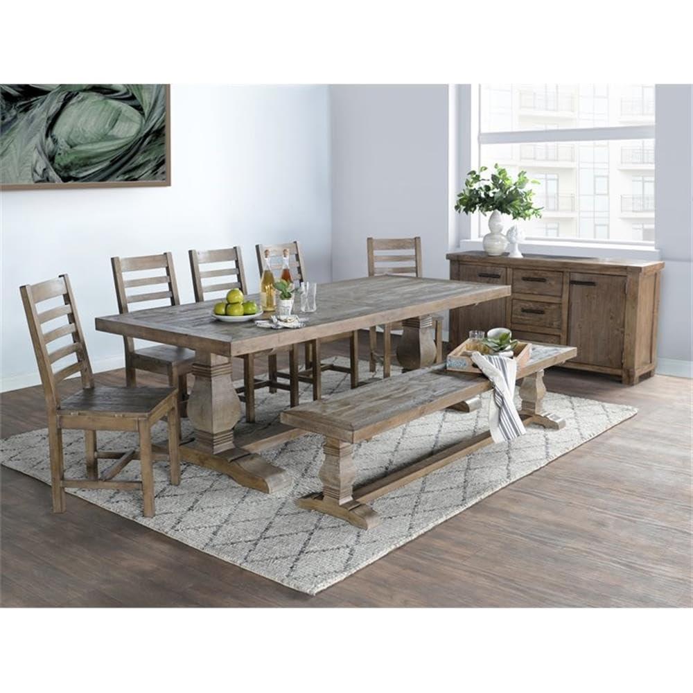 Quincy Reclaimed Pine 83 inch Bench