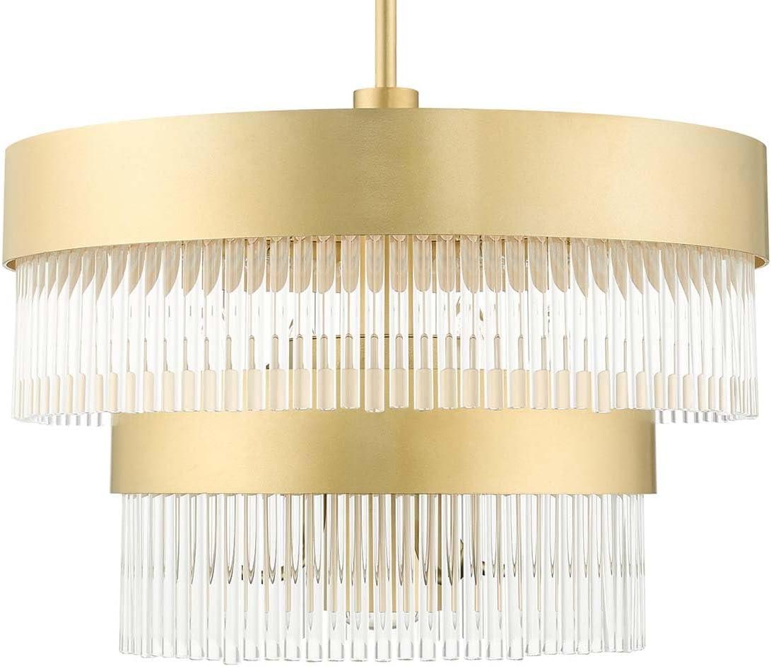 Livex Lighting Norwich 4 - Light Chandelier in  Soft Gold