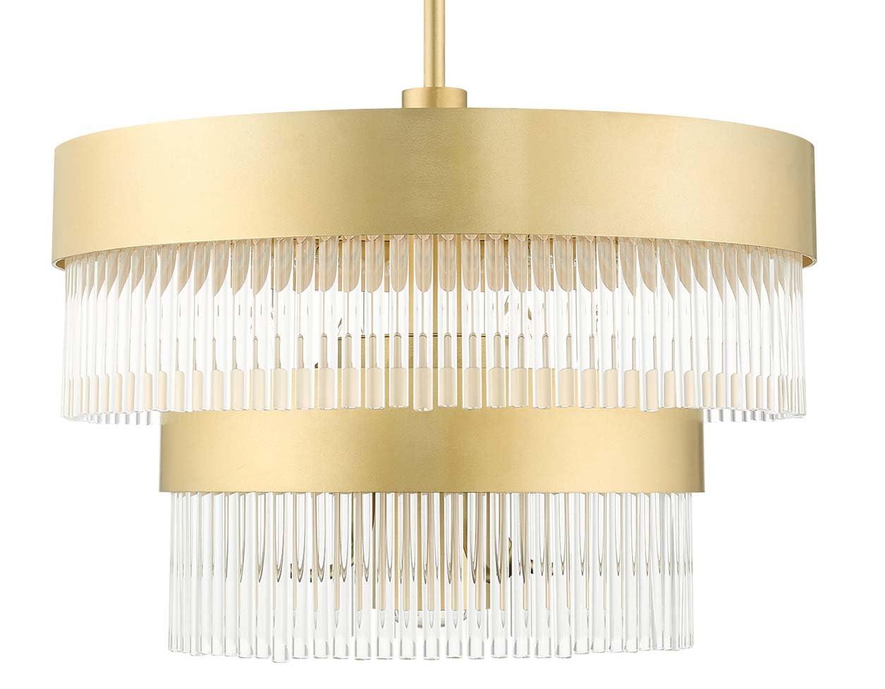 Livex Lighting Norwich 4 - Light Chandelier in  Soft Gold