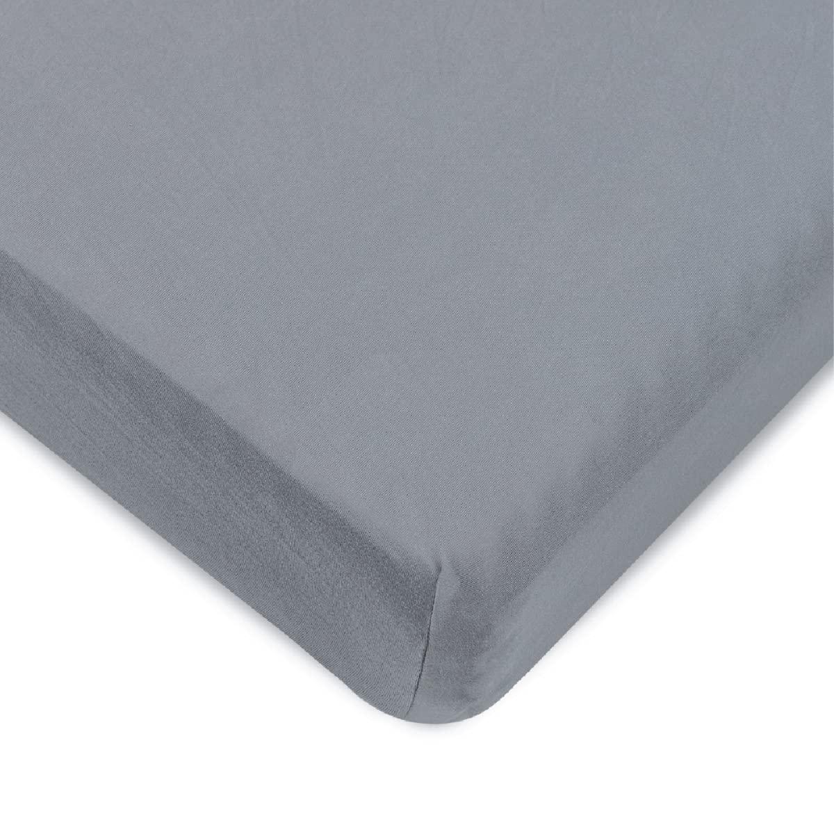 Fitted Sheet for The Milliard Trifold Mattress, Super Soft and Cozy Washable Grey Sheet (Queen, 6")