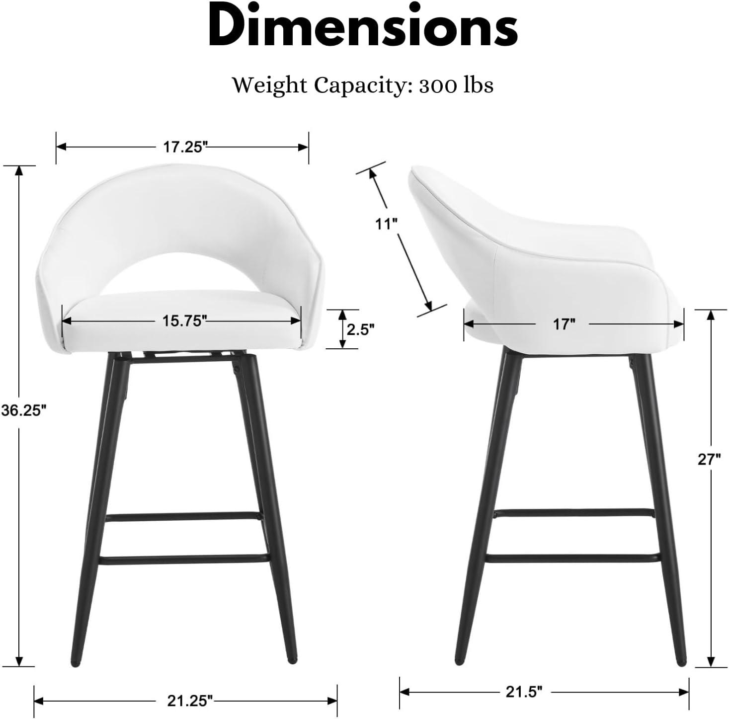 Swivel 27'' Counter Stool