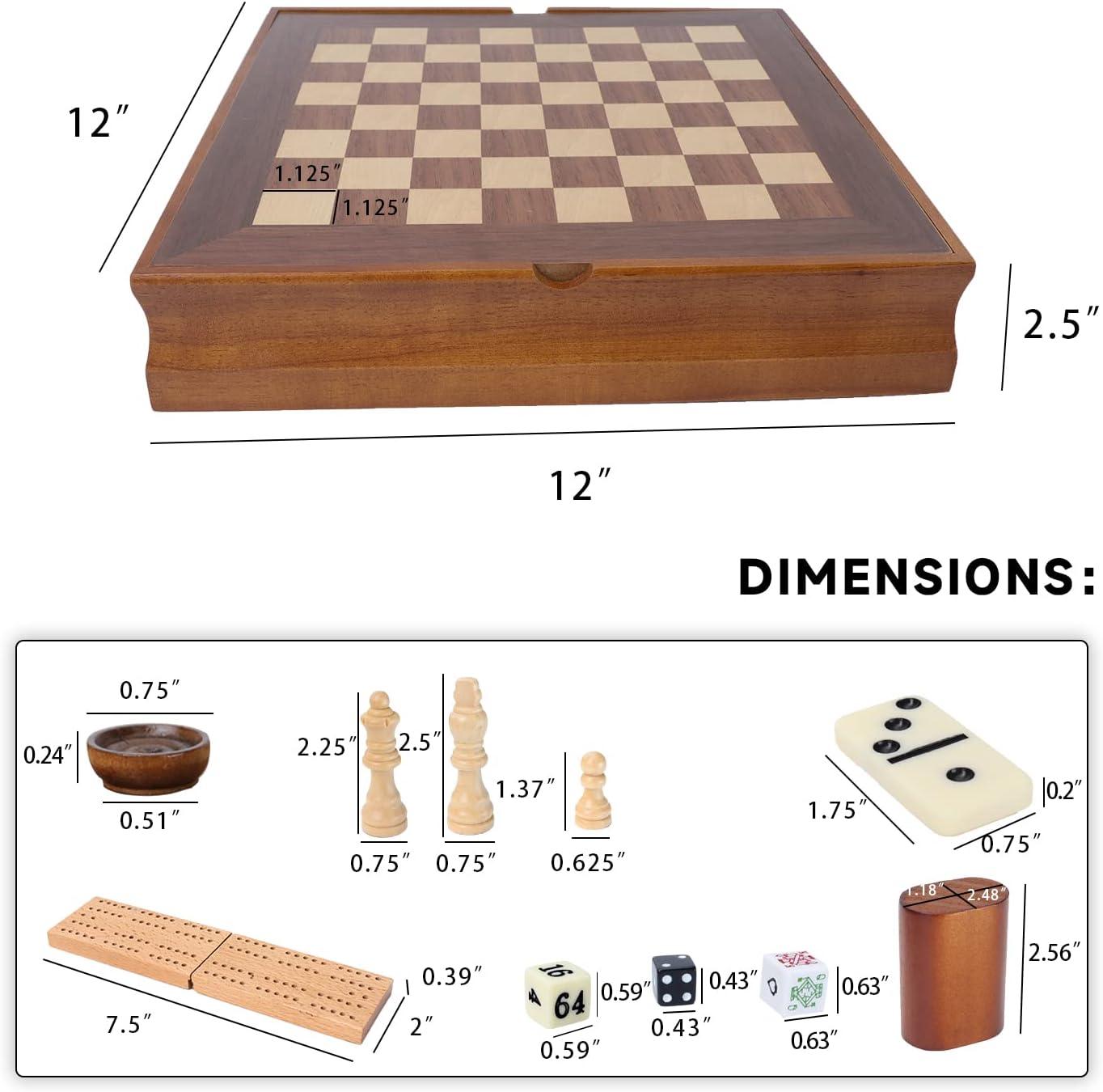 GSE Games & Sports Expert GSE Games & Sports Expert 12'' L Chess Game Set