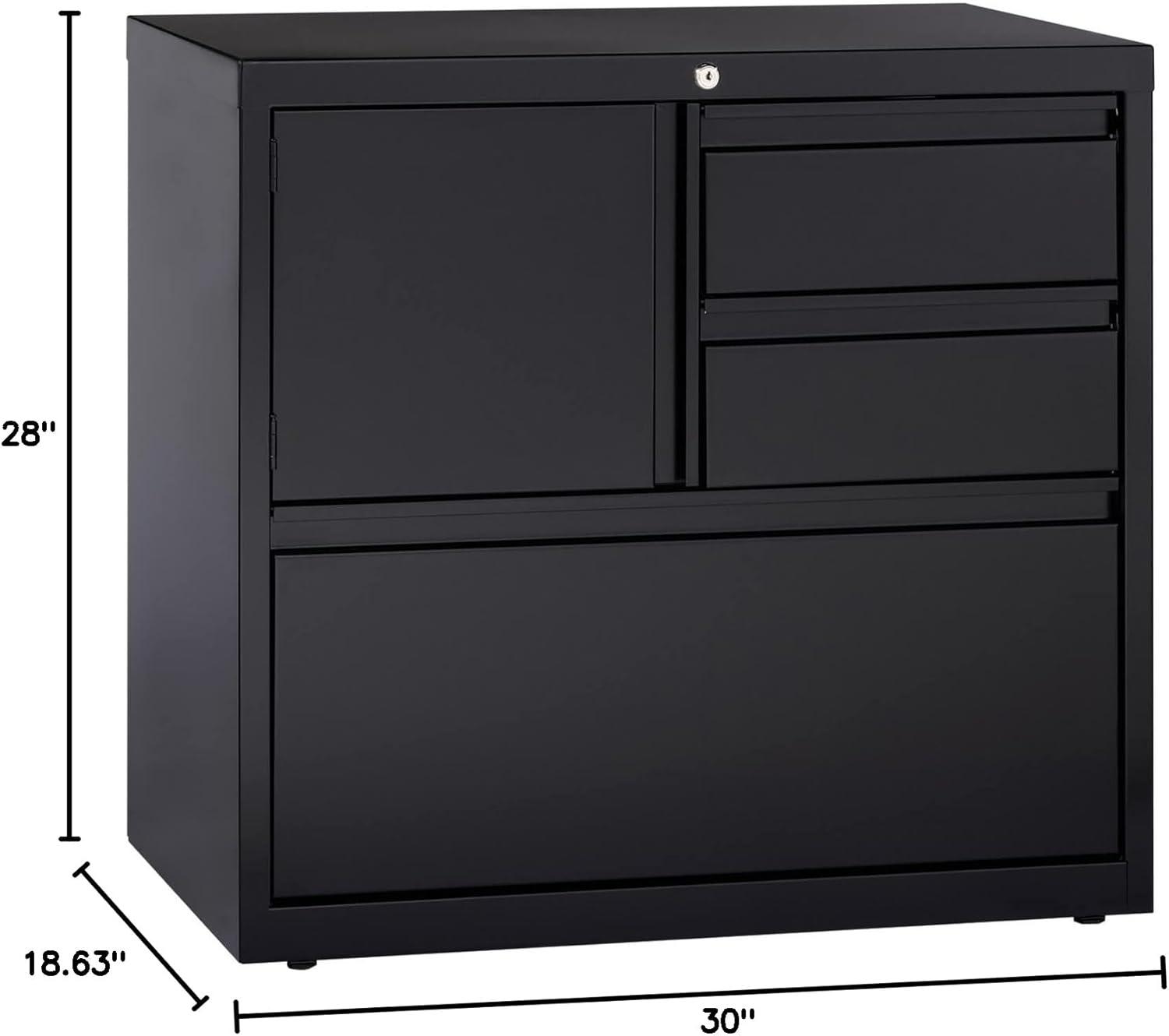 Fortress 30'' Wide 3 -Drawer Steel File Cabinet