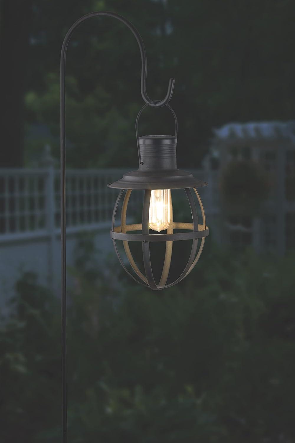 Xodus Innovations 12'' Battery Powered Integrated LED Outdoor Lantern