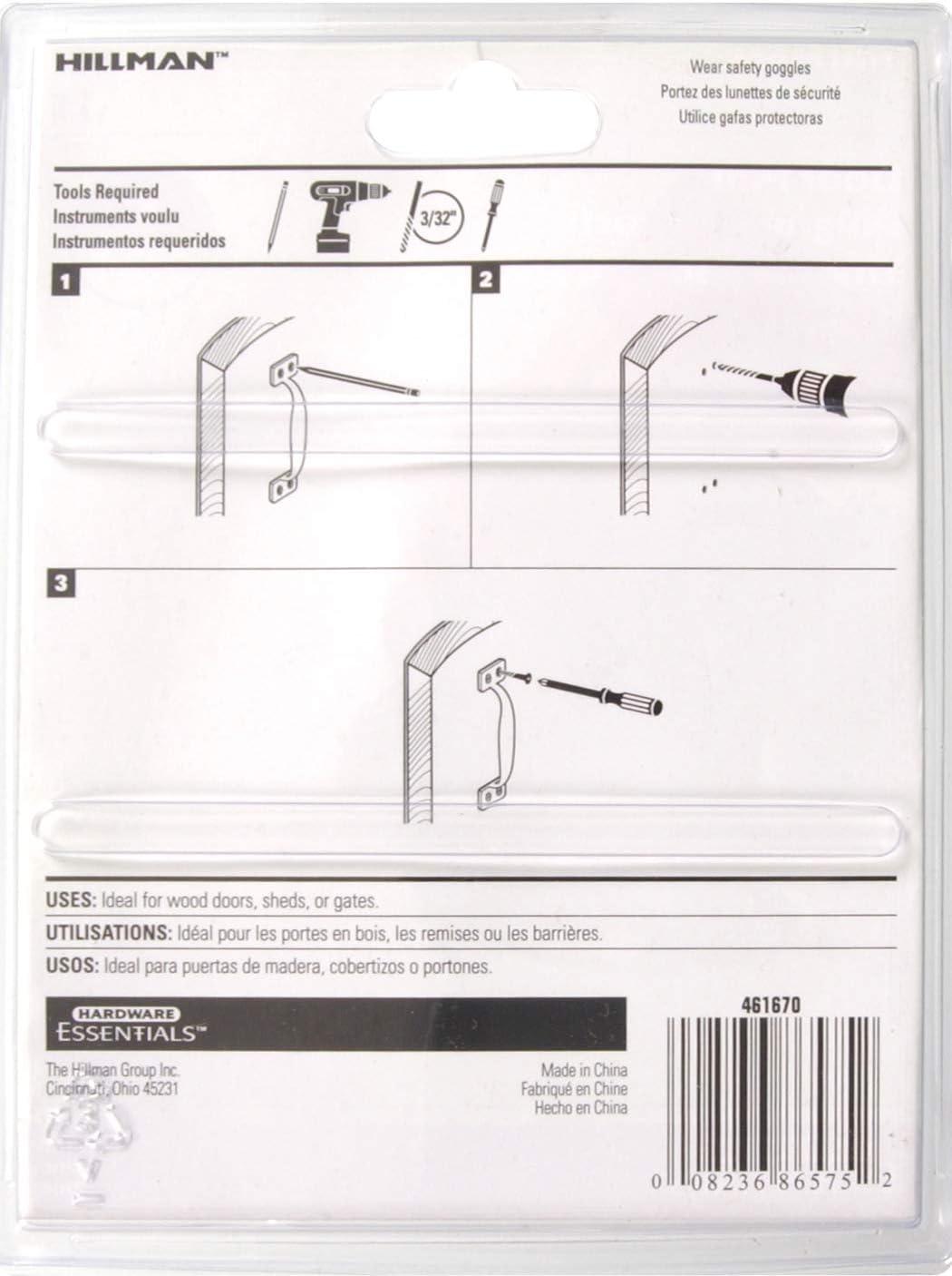 V171 6-1/2" Pull - Zinc Plated