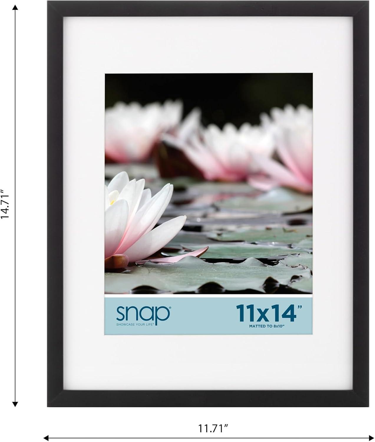 SNAP Wall Picture Frame with Single Mat Picture