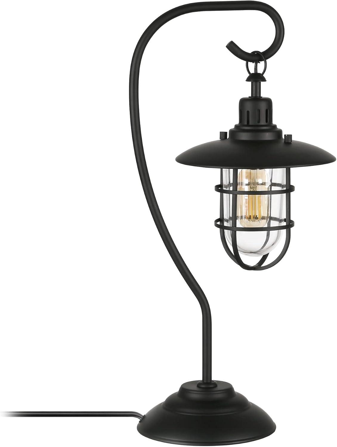 Evelyn&Zoe Metal Nautical Lantern Lamp