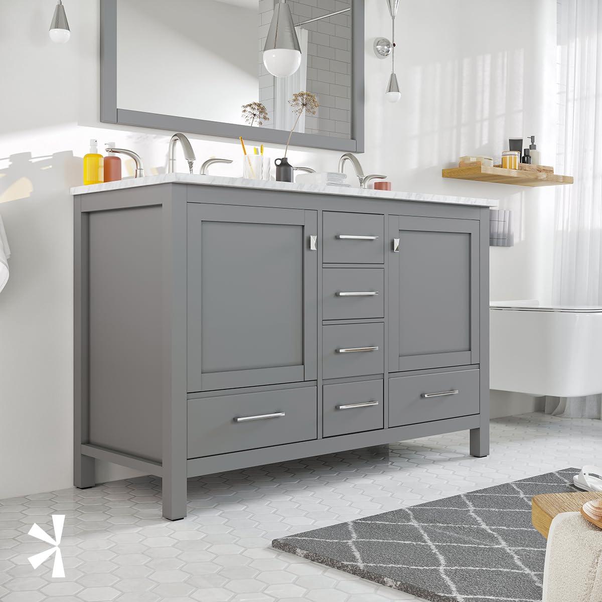 Eviva London 48" Double Bathroom Vanity