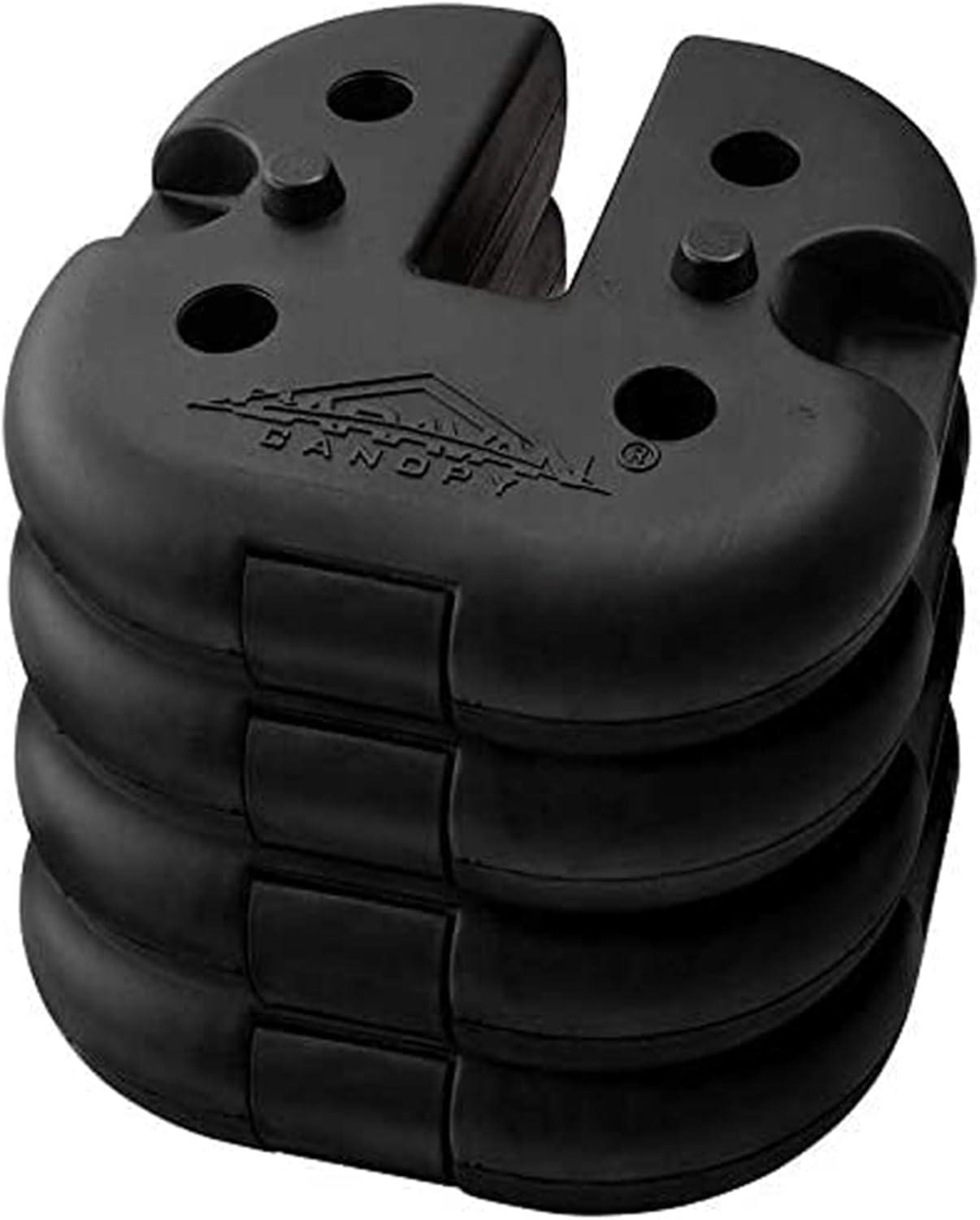 Caravan Canopy Caravan Canopy Black Plastic Weight for Canopy (Set of 4)