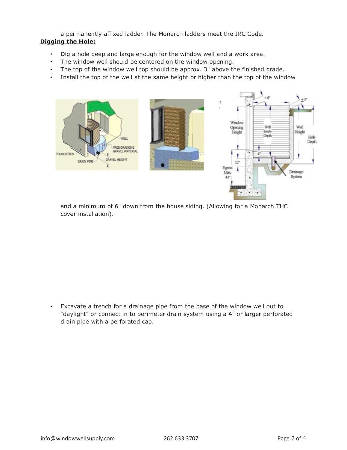 Gray Stoneview Heavy-Duty Corrugated Steel Window Well, 60" x 36"