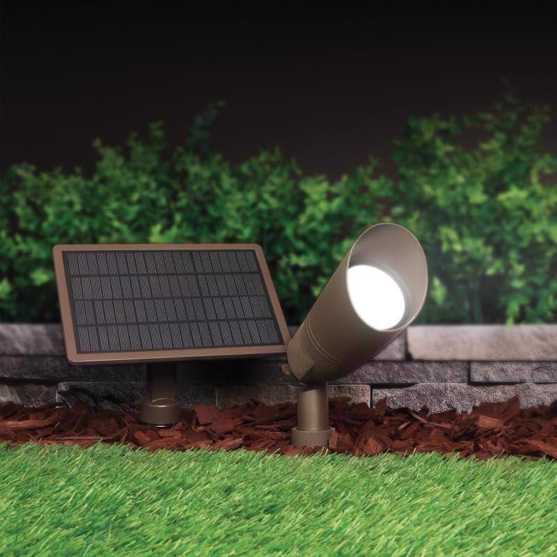 FeitElectric Feit OneSync Solar Powered 100 W LED Spot Light Kit 1 pk