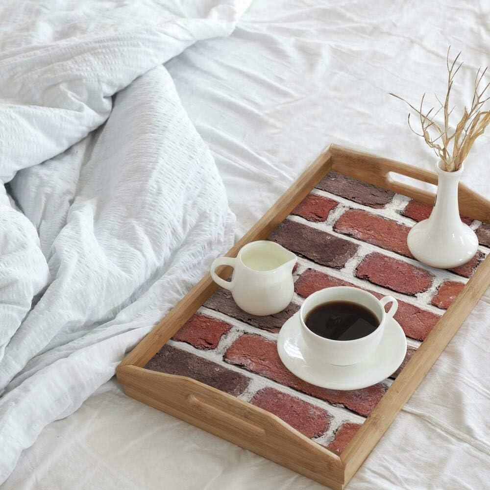 Brick Peel and Stick Giant Wall Decal Red - RoomMates: Vinyl Self-Adhesive Modern Decor, 24pc