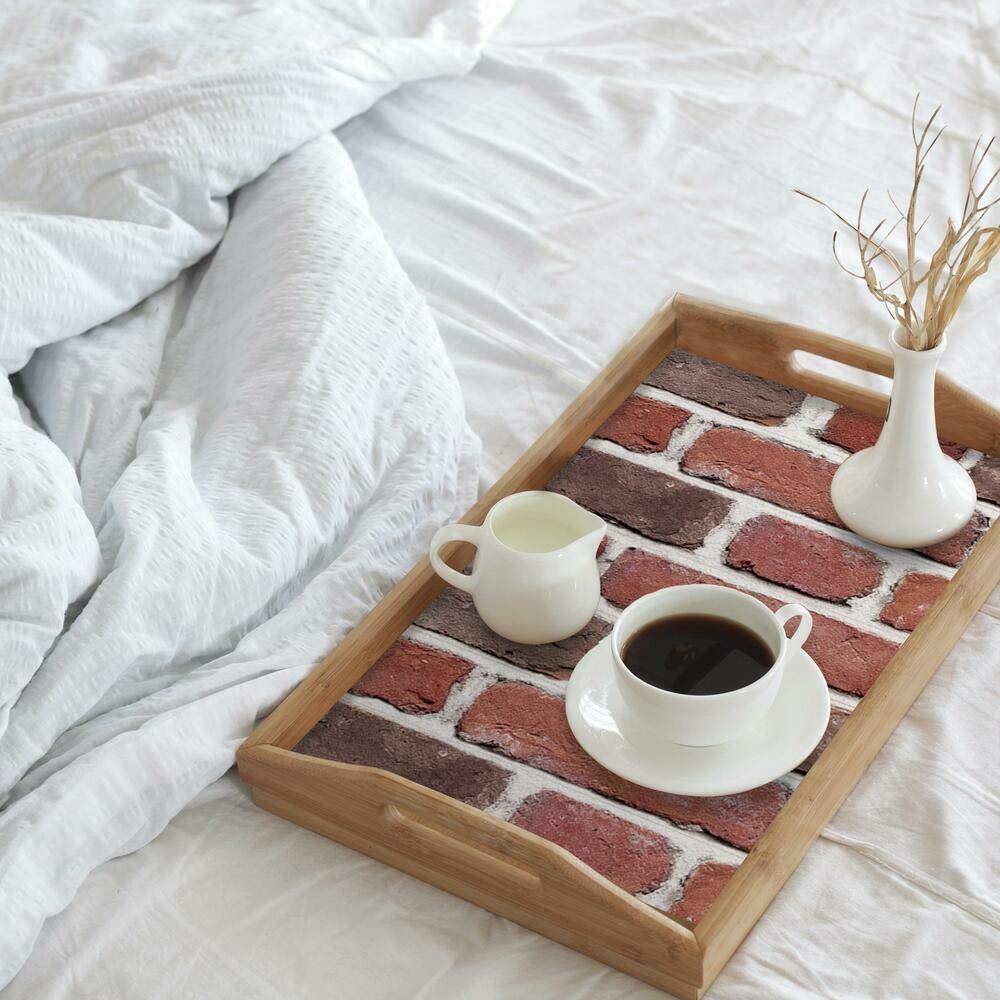 Brick Peel and Stick Giant Wall Decal Red - RoomMates: Vinyl Self-Adhesive Modern Decor, 24pc