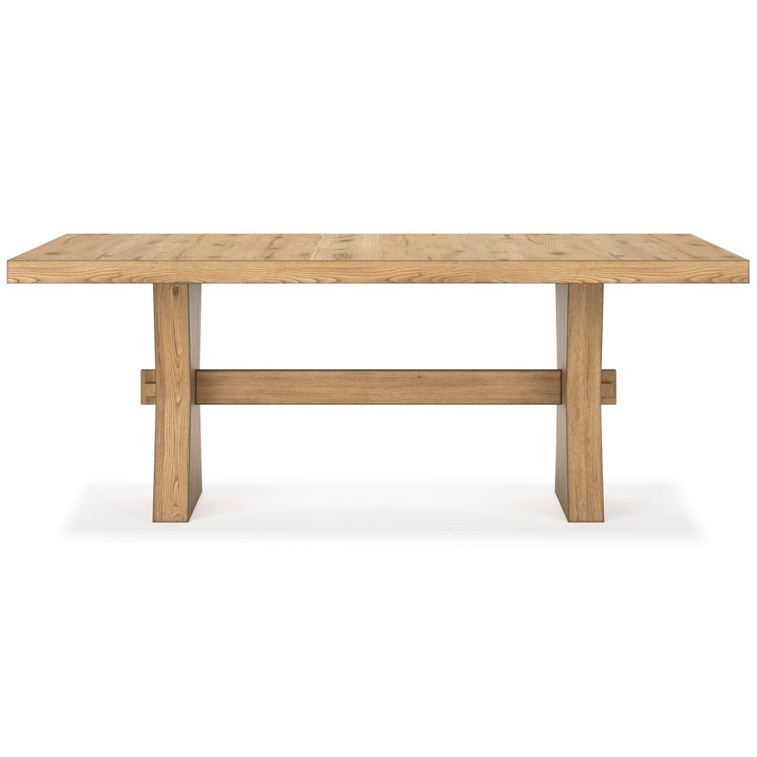 Signature Design by Ashley Galliden Light Brown Dining Table