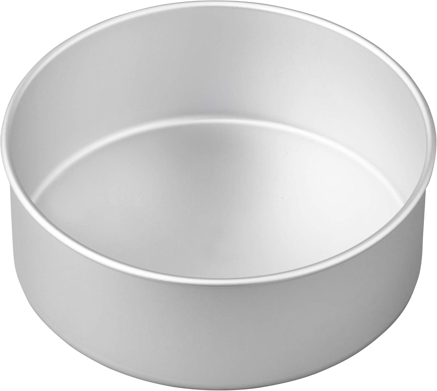 Wilton 8 x 3 Inch Round Aluminum Non-Stick Cake Pan