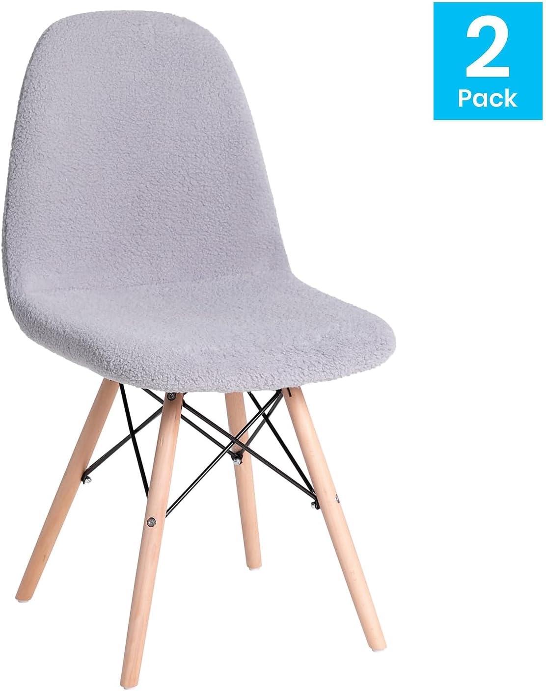 Flash Furniture Shaggy Dog Hermosa Pink Accent Chair