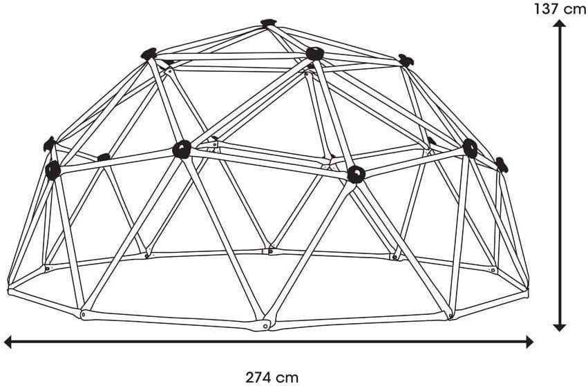 Lifetime 4.5 ft. Blue and Brown Steel Dome Climber