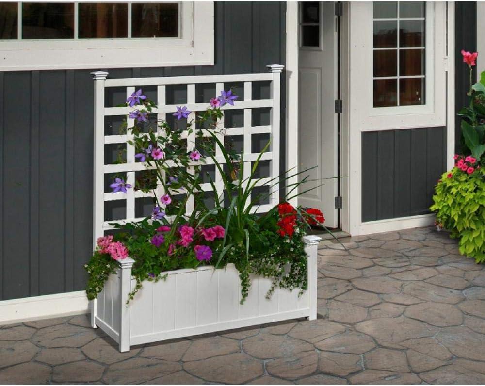 Vita Huron Planter Box with Trellis