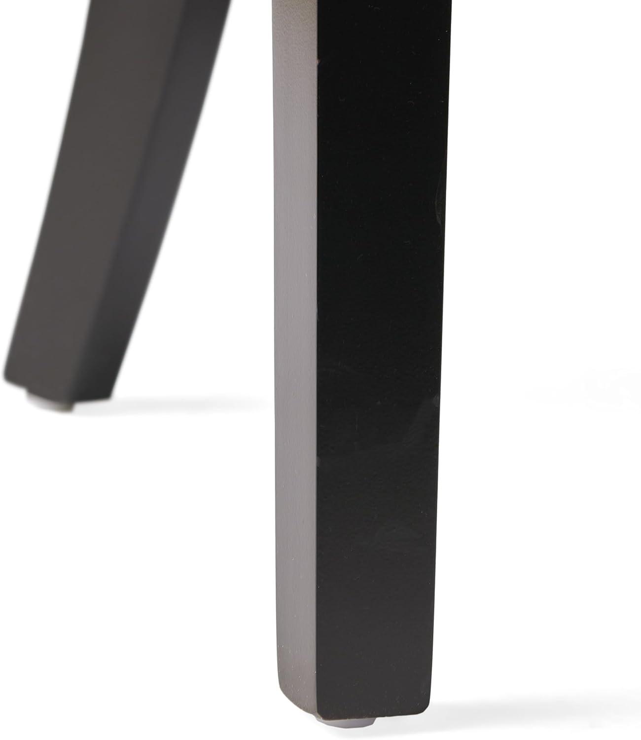 Christopher Knight Home Maggie Contemporary Tufted Armless Dining Chairs (Set of 2), Light Gray/Fabric