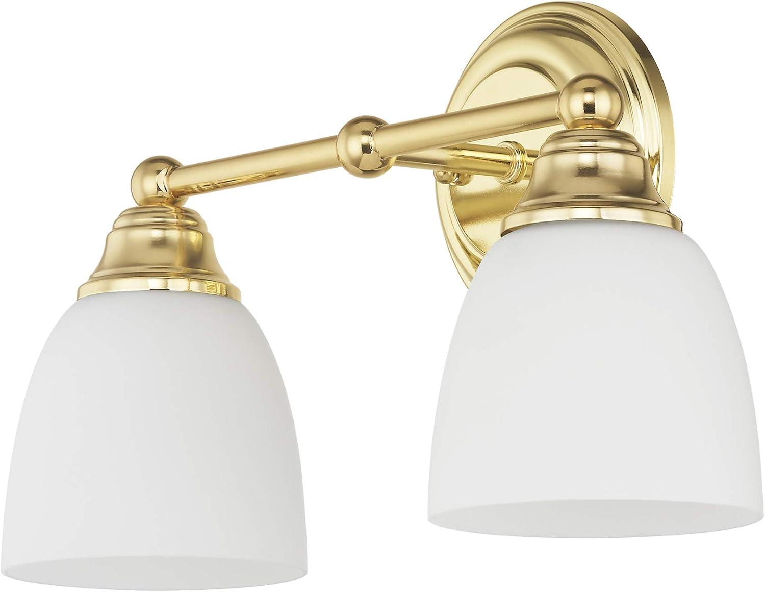 Livex Lighting Somerville 2 - Light Vanity in  Polished Brass