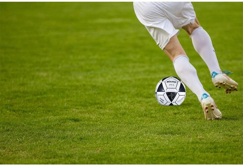 Mikasa Black and White Size 5 Soccer Ball