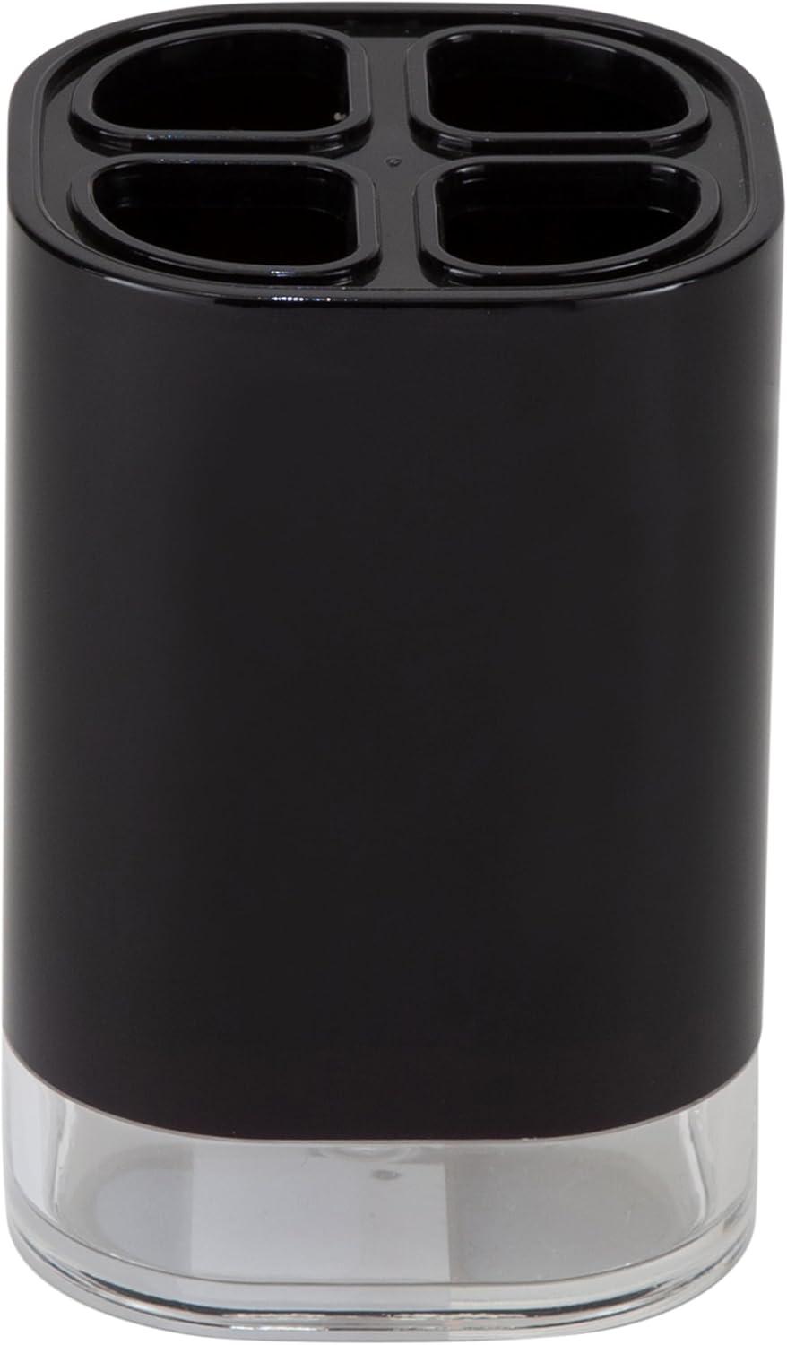 Bath Bliss 6 Piece Bathroom Set in Black