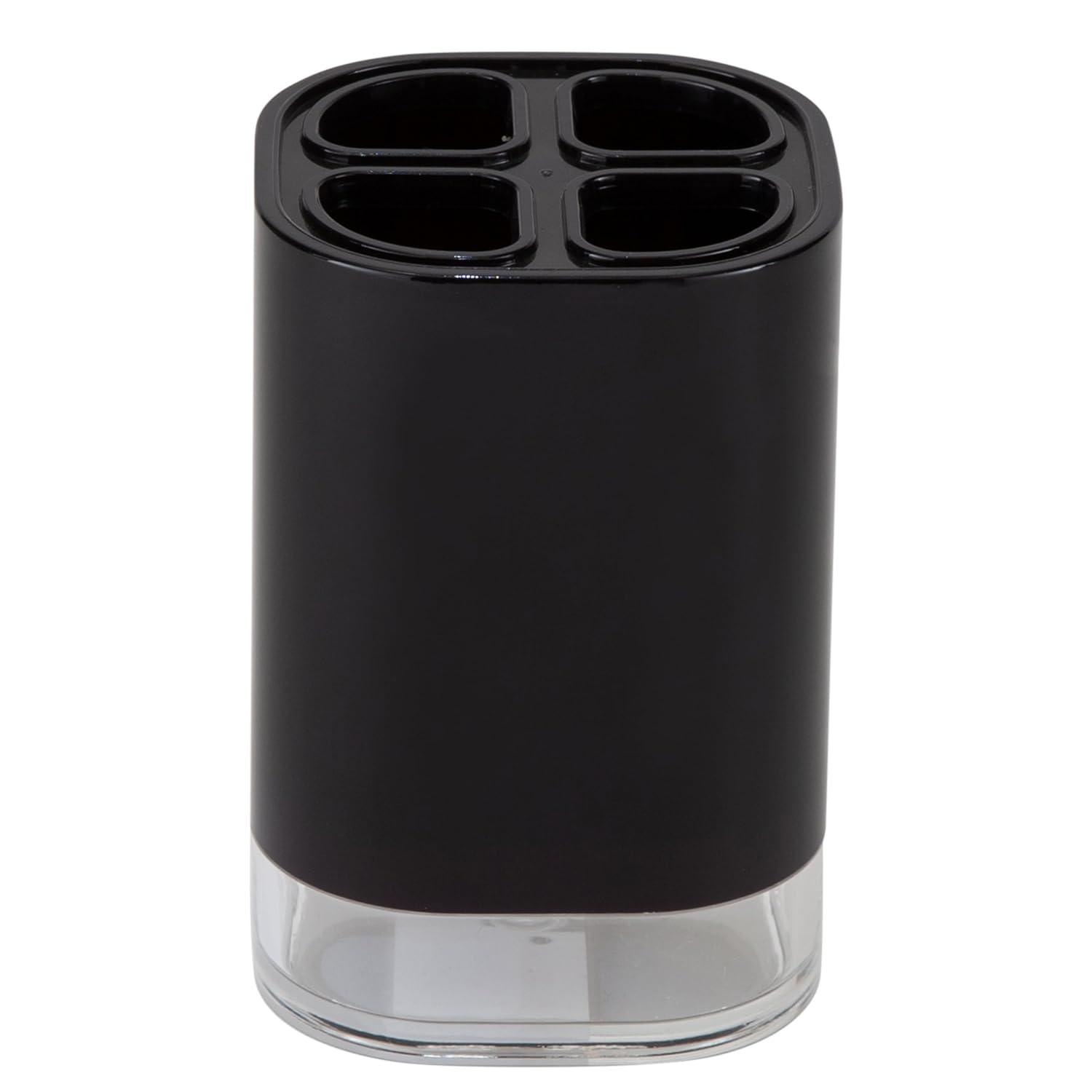 Bath Bliss 6 Piece Bathroom Set in Black