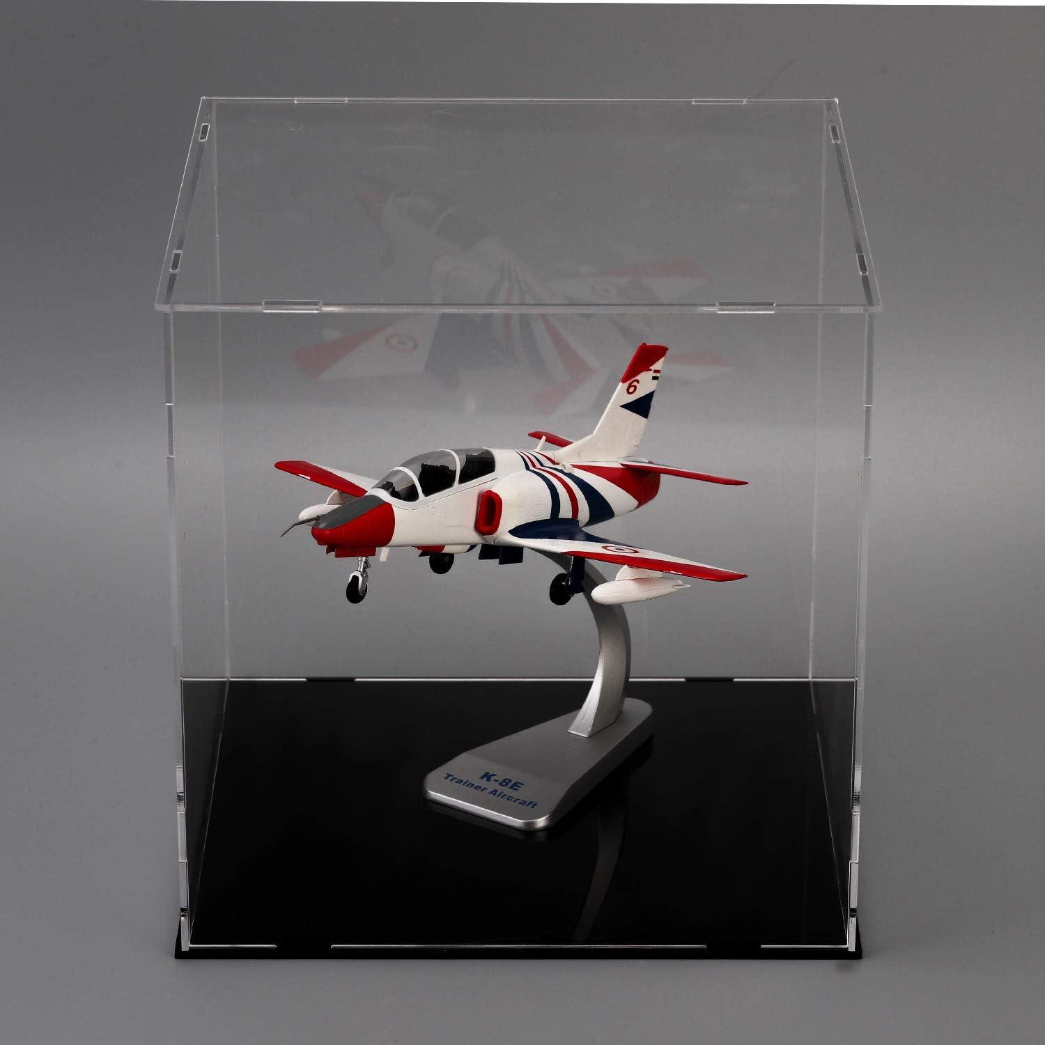 Evron Display Case for Collectibles Assemble Clear Acrylic Box Alternative Glass Case for Display Action Figures Home Storage & Organizing Toys (15.7x11.8x3.1inch;40x30x8cm)