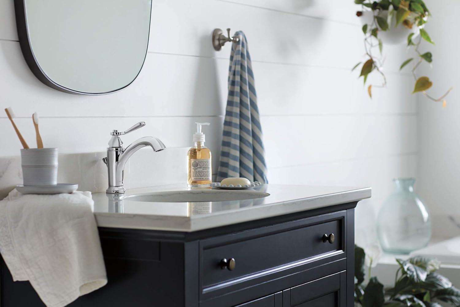 Elmhurst Single-Hole Single-handle Bathroom Faucet with Drain Assembly