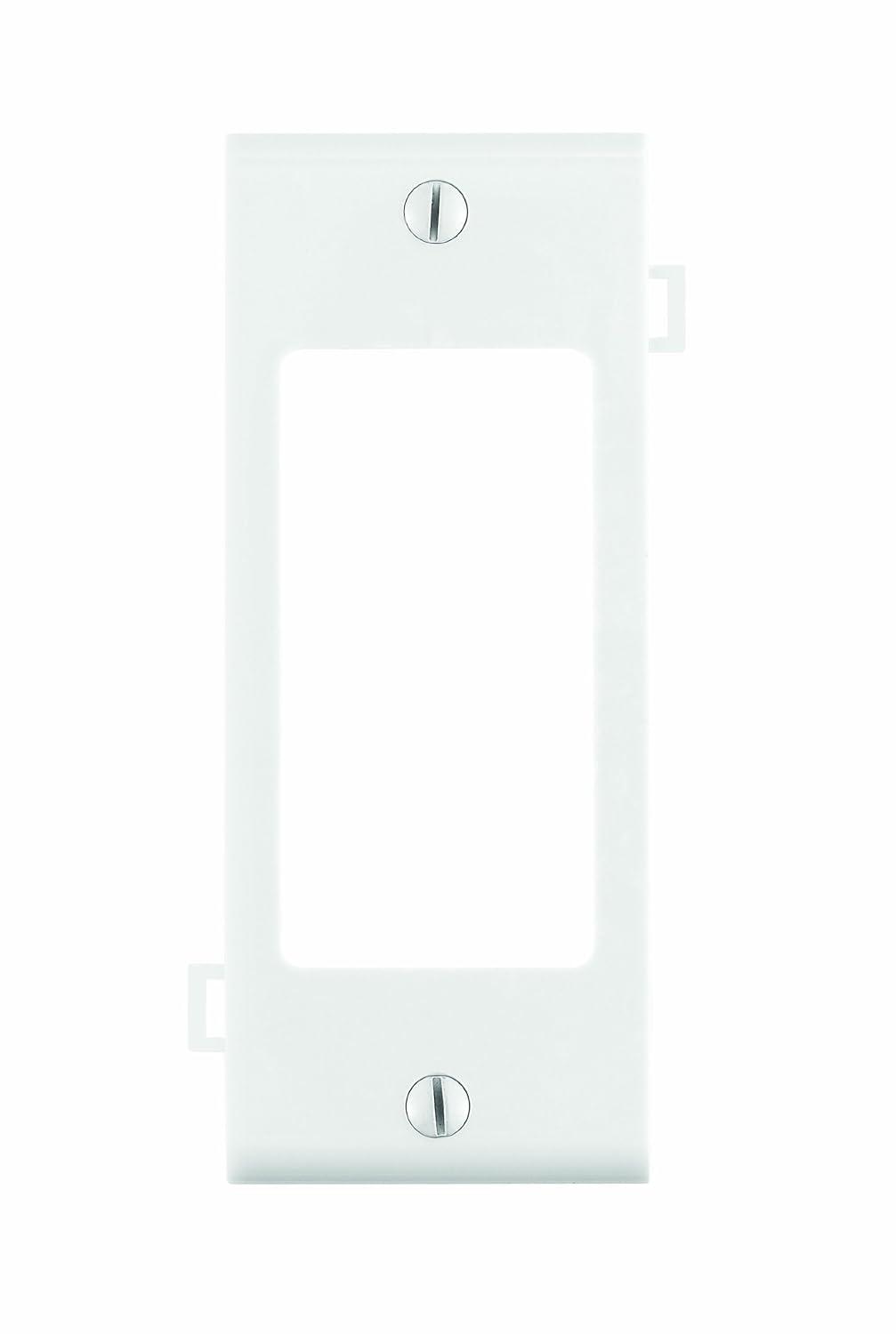 Leviton PSC26-W Sectional Wall Plate, Decora Middle Section, White