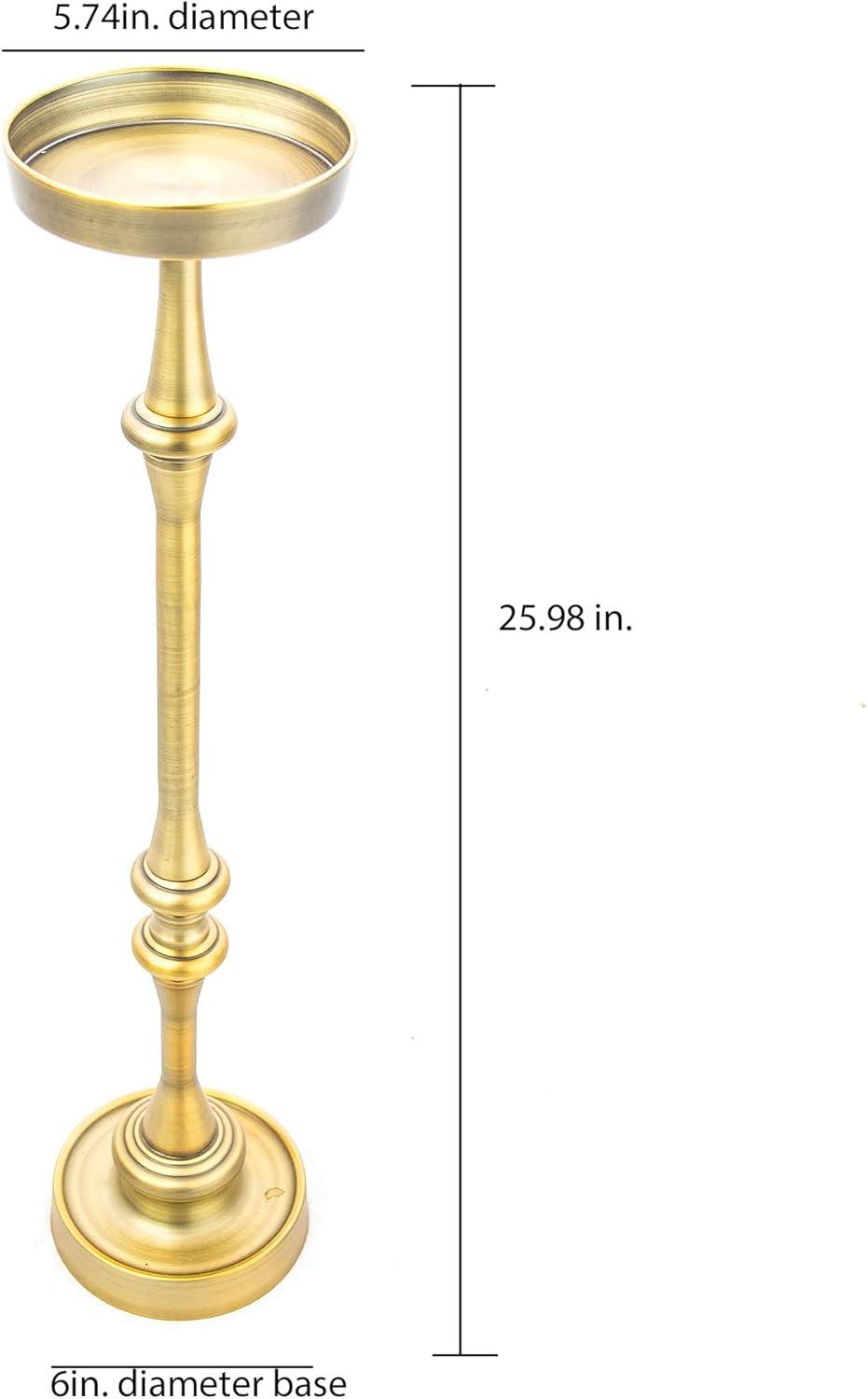 NewRidge Martini Table for Coffee & Evening Cocktails, Set of 2, Bronze