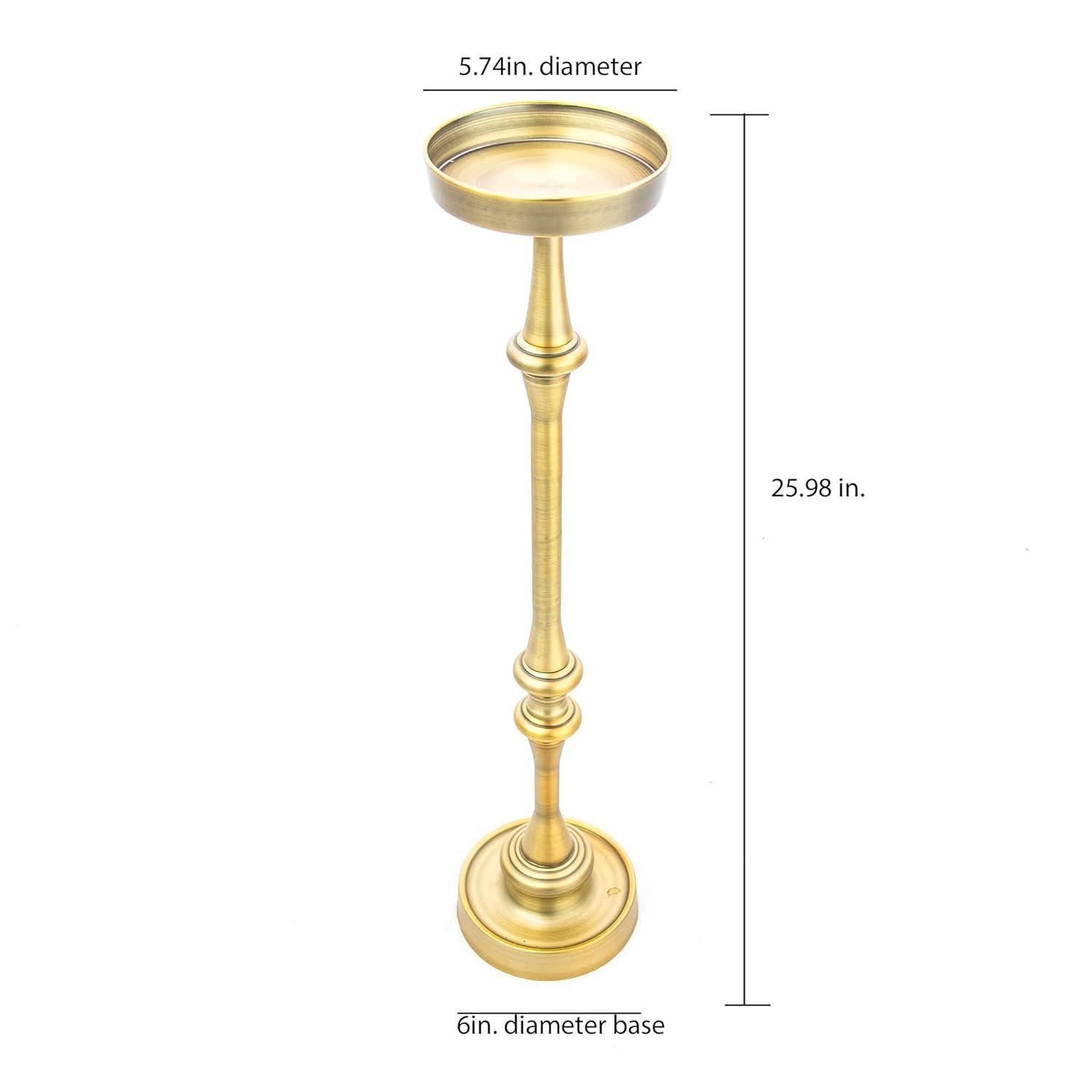 NewRidge Martini Table for Coffee & Evening Cocktails, Set of 2, Bronze