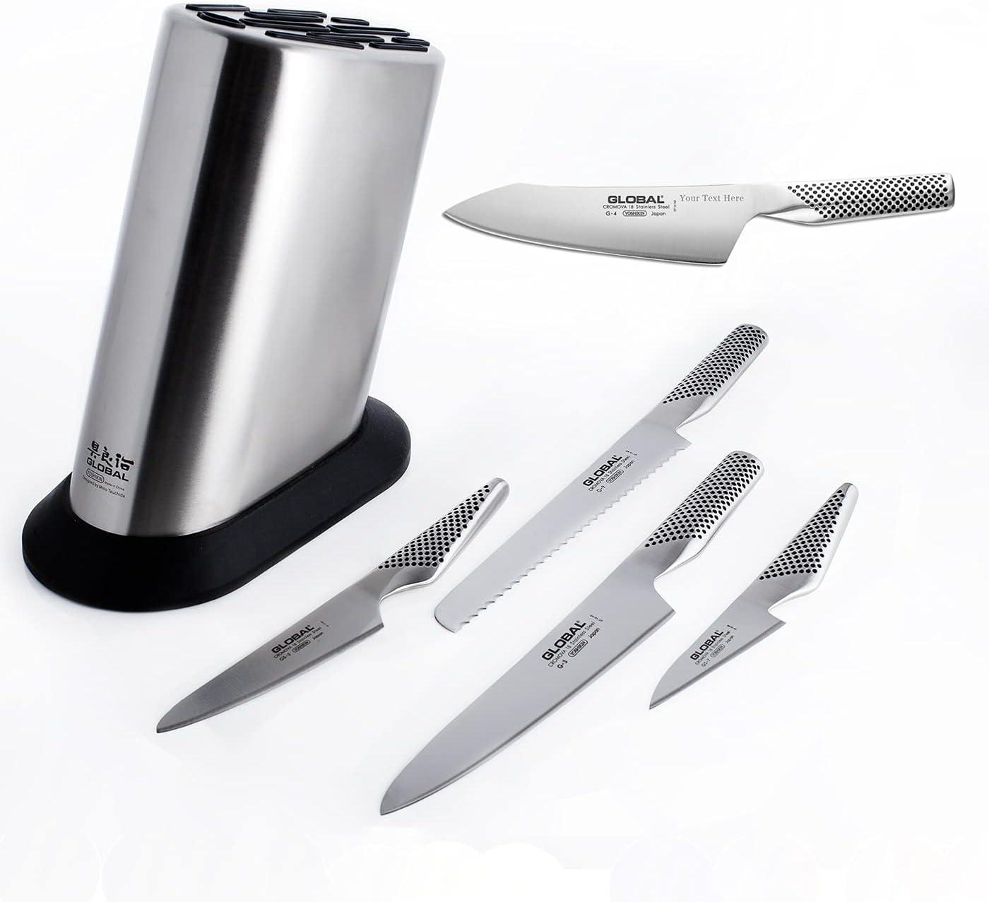 Global Knives Classic 6 Piece Knife Block Set