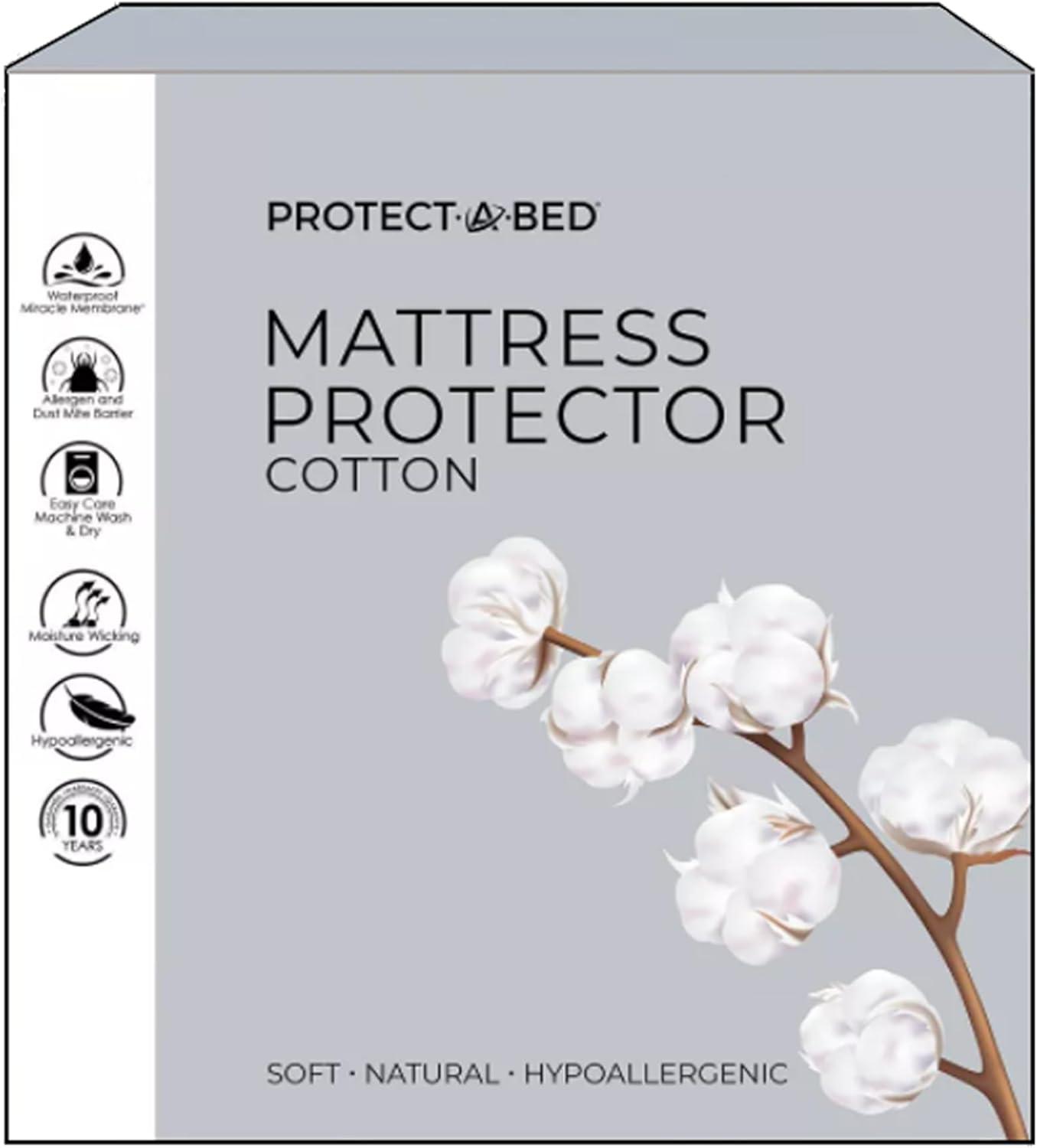 Waterproof Fitted Mattress Protector Mattress Protector Case Pack