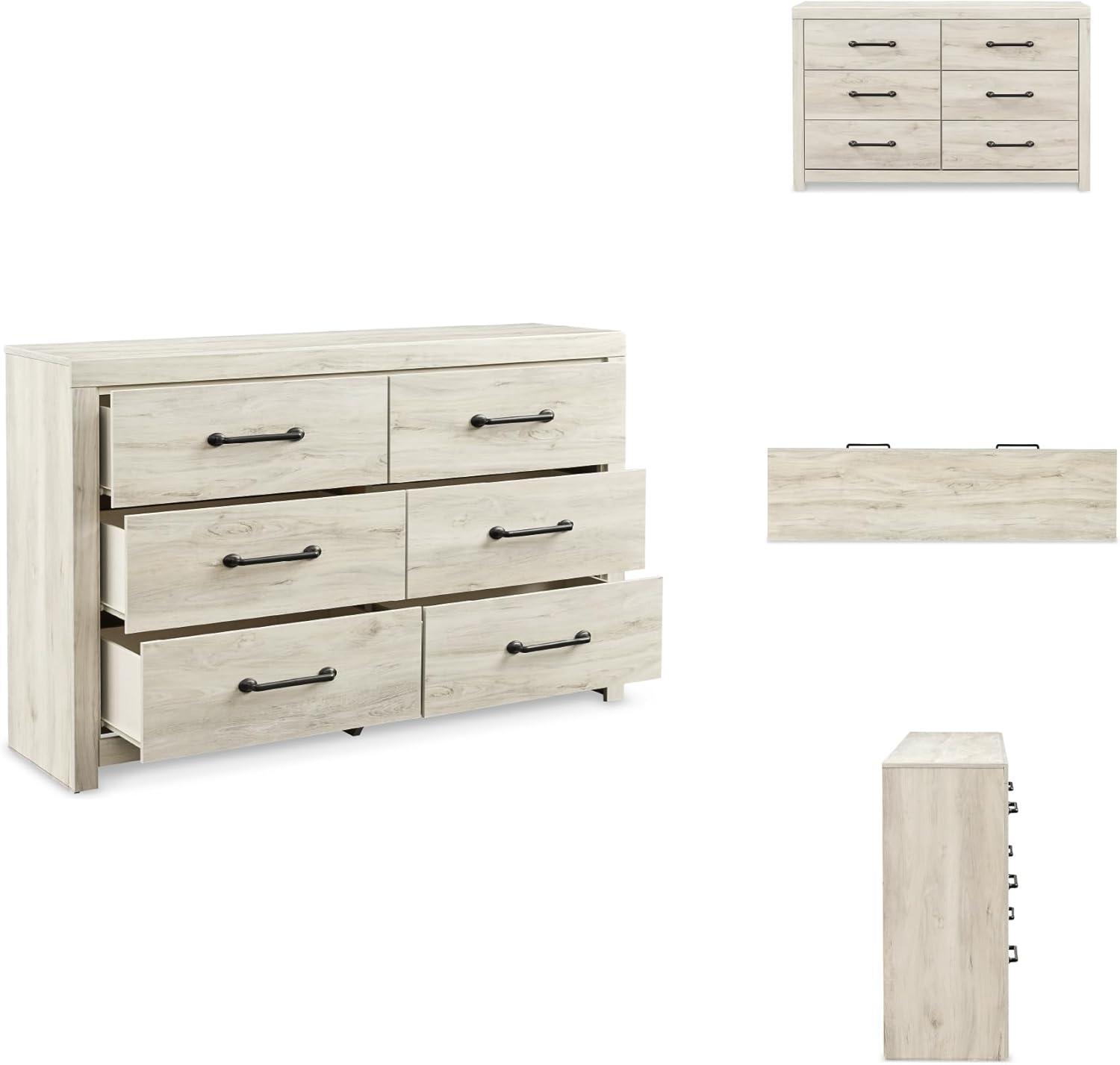 Loon Peak® Kalayiah 58.7'' W 6 - Drawer Dresser