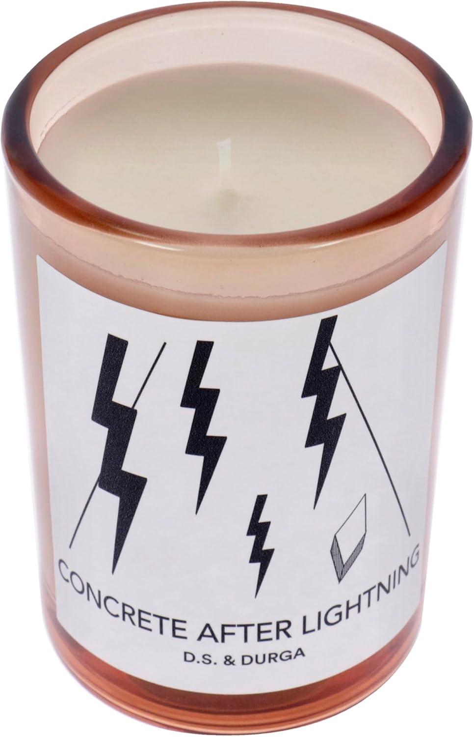 Summer Rainstorm Gray Soy Scented Candle, 6" Cube