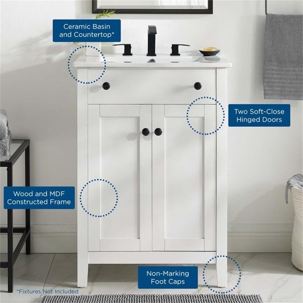 Modway Nantucket 24" Bathroom Vanity