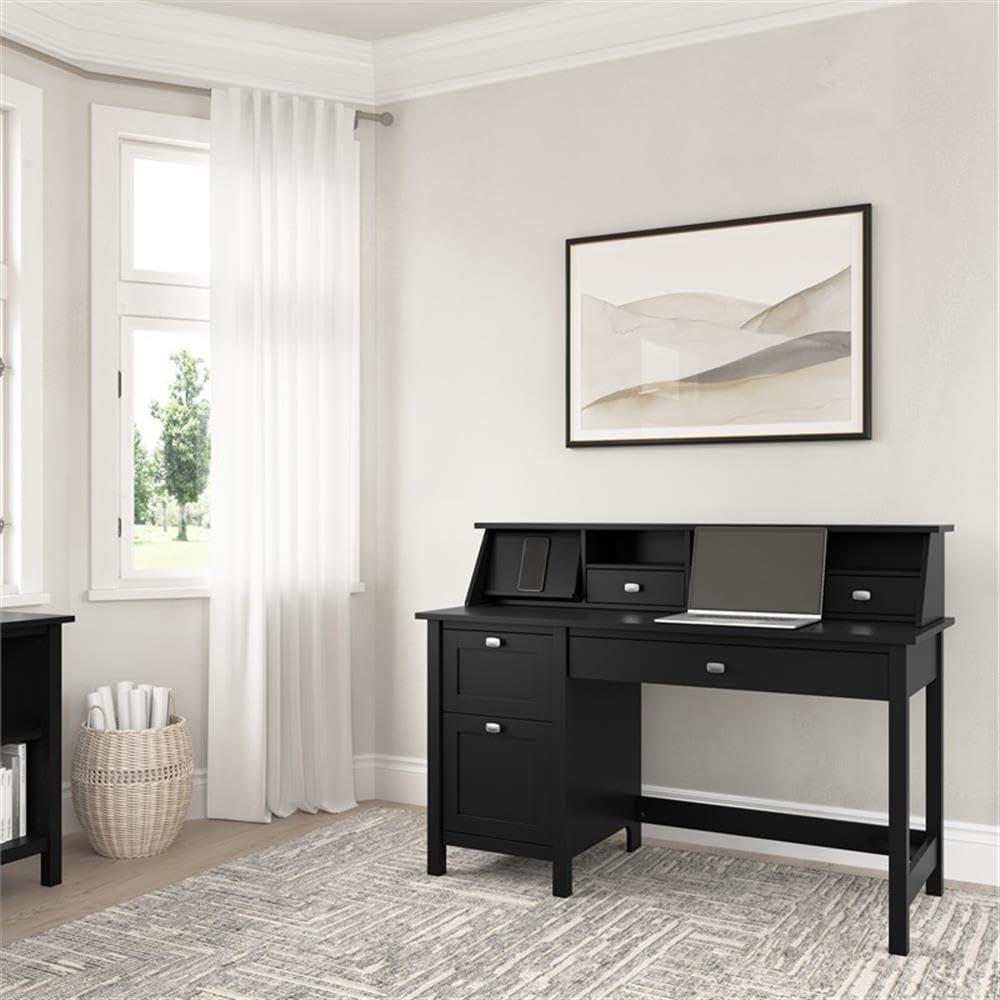 Lark Manor™ Aliyat 54W Computer Desk with Drawers and Desktop Organizer