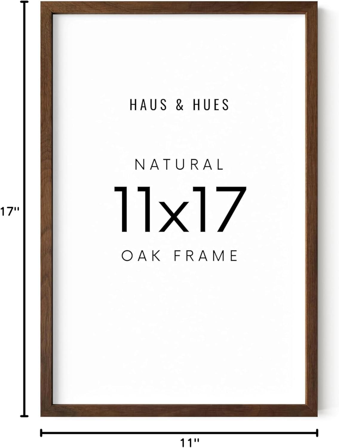 Haus and Hues Wood Matte Picture Frame