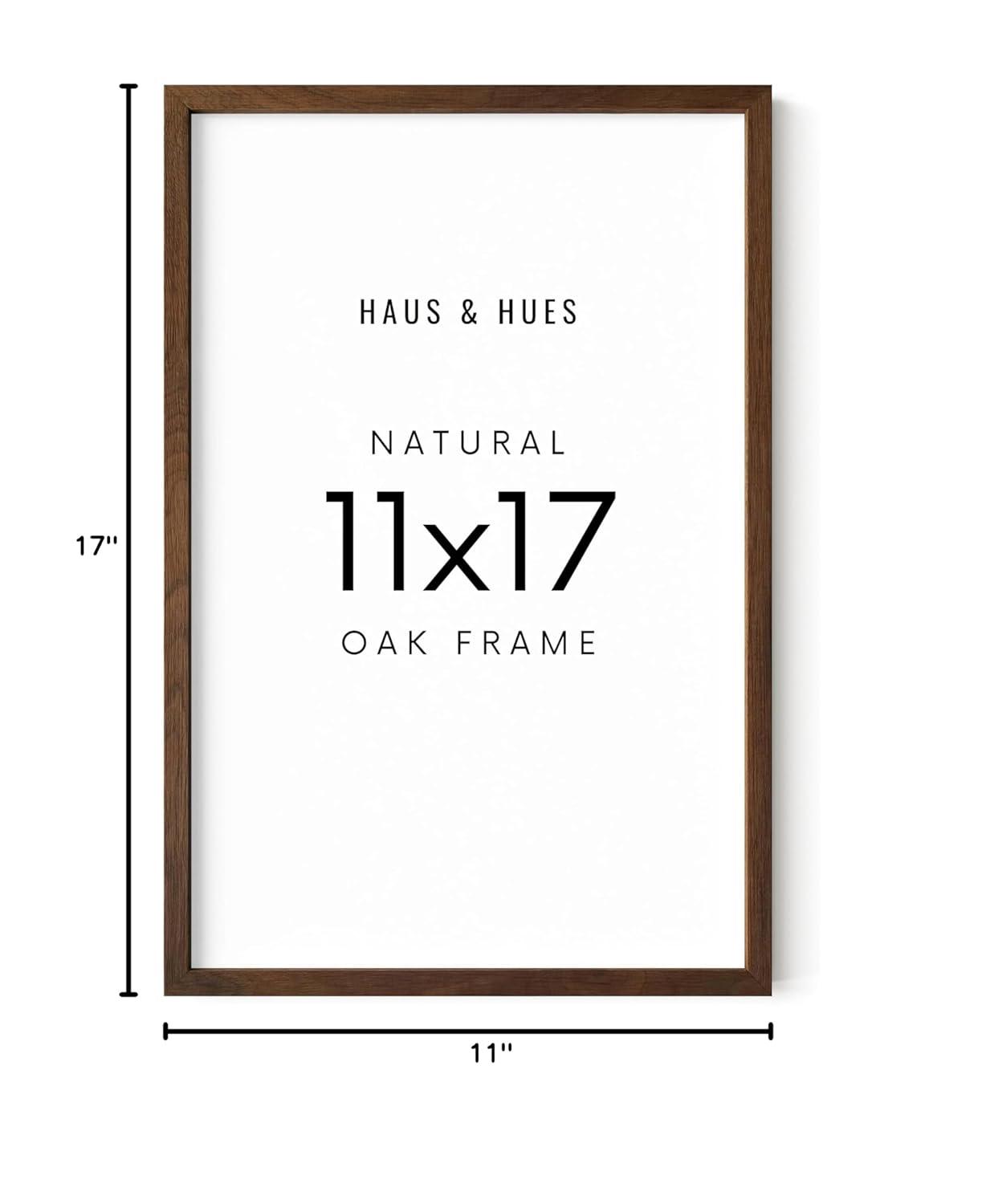 Haus and Hues Wood Matte Picture Frame