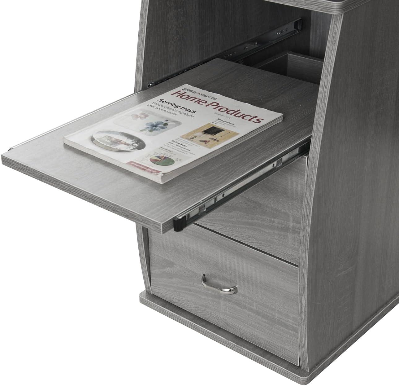 Hokku Designs Techni Mobili Complete Computer Workstation Desk With Storage