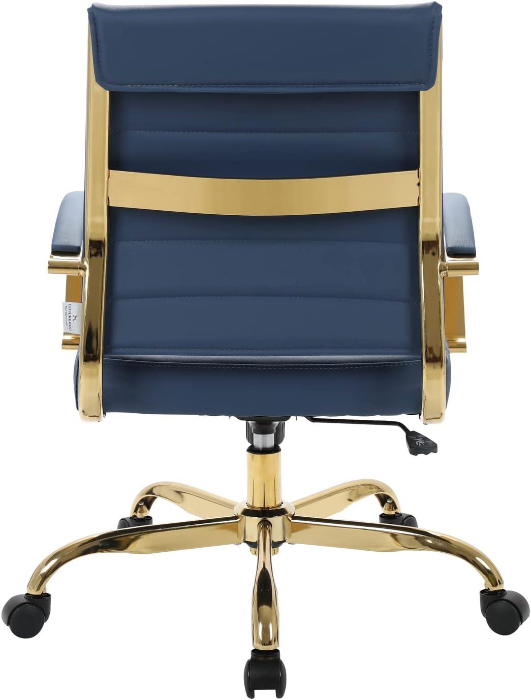 Everly Quinn Naudain Leather Office Conference Chair Modern Executive Meeting Room Chairs