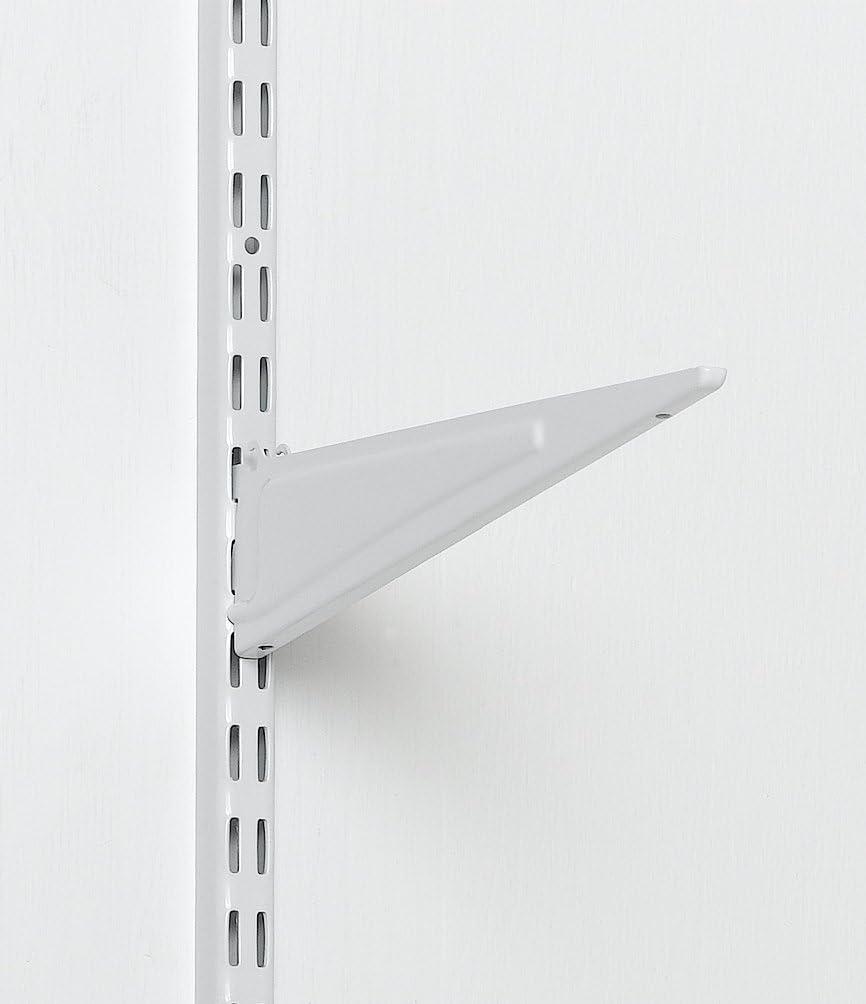 ClosetMaid 2854 ShelfTrack 16-inch Locking Shelf Bracket White New