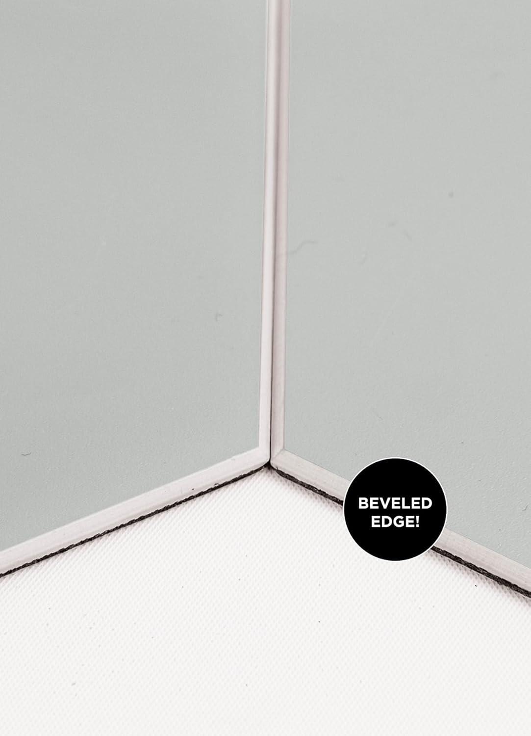 WallPops! Hexagon Peel and Stick Luxury Wall Tiles