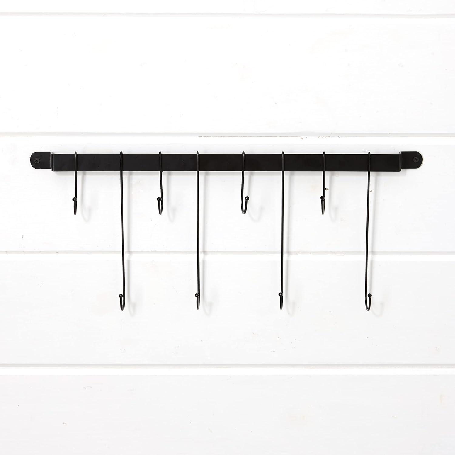 The Lakeside Collection Wall-Mounted Coffee Mug Rack