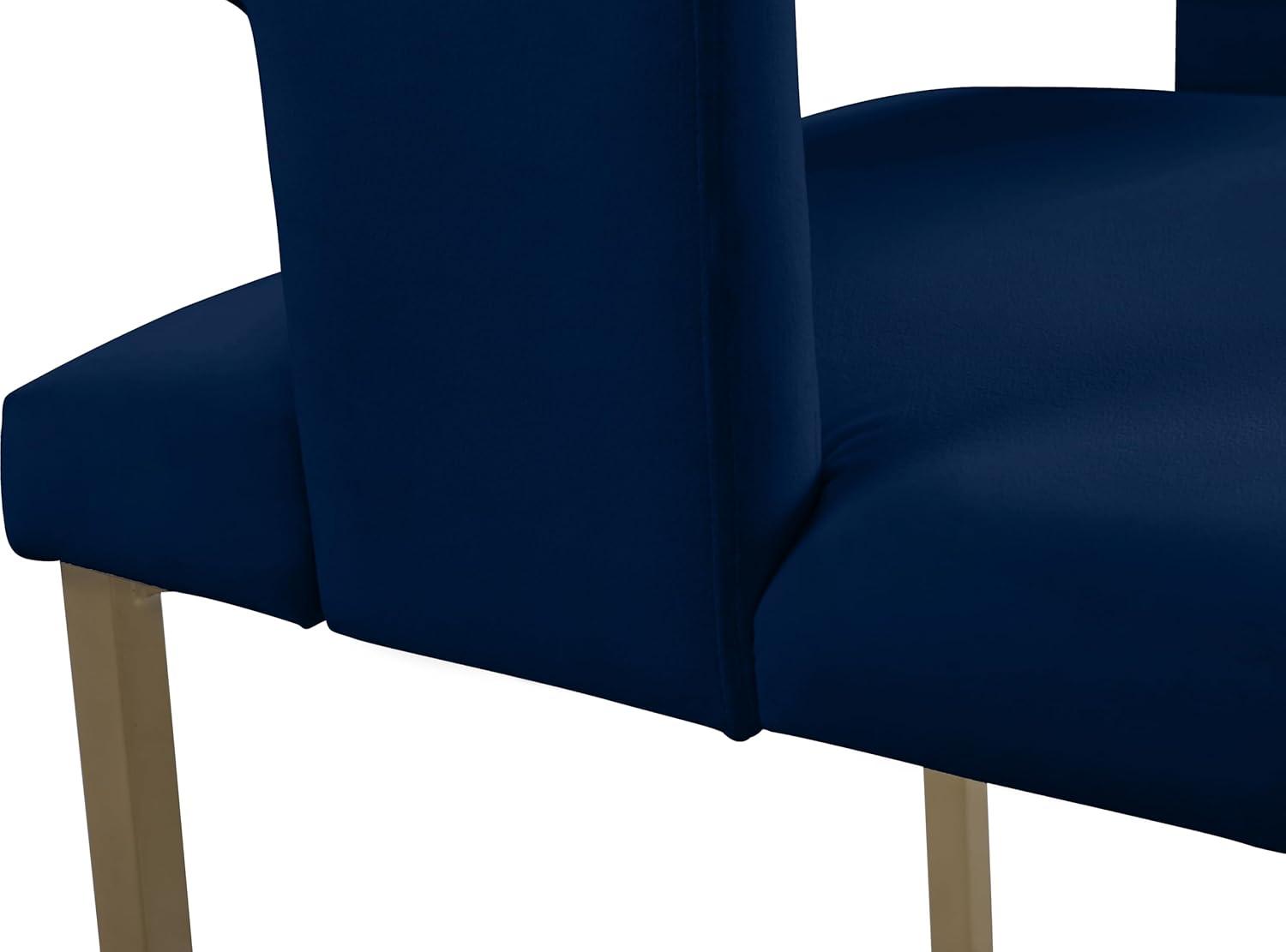 Inga 19'' H Velvet Upholstered Side Chair