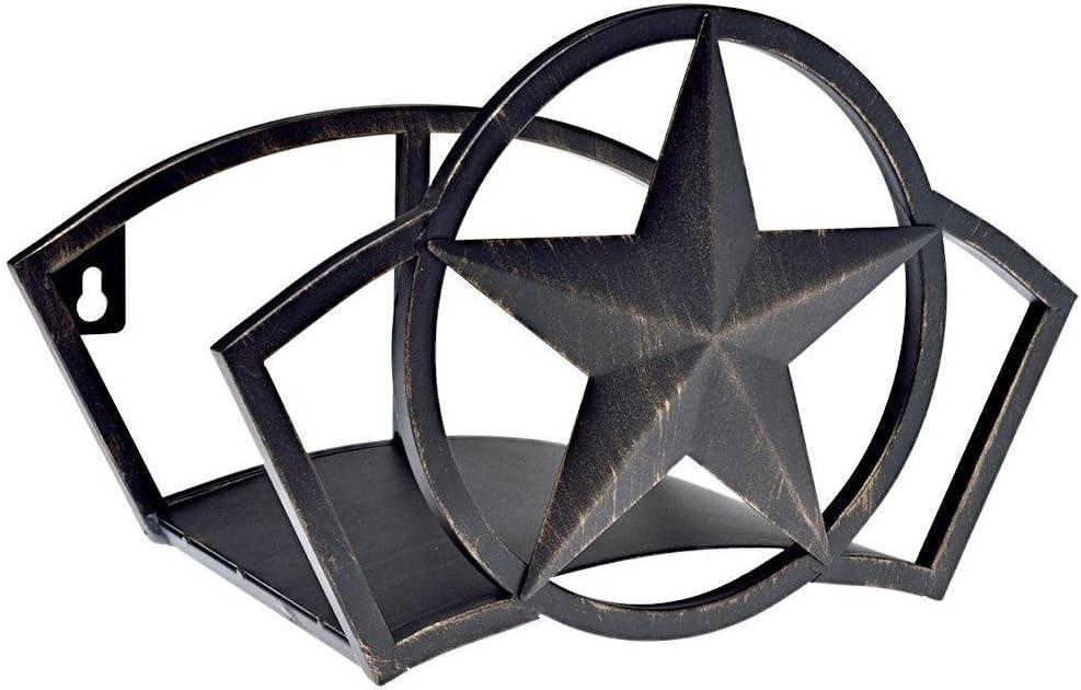 Bronze Star Wall Mounted Steel Hose Hanger